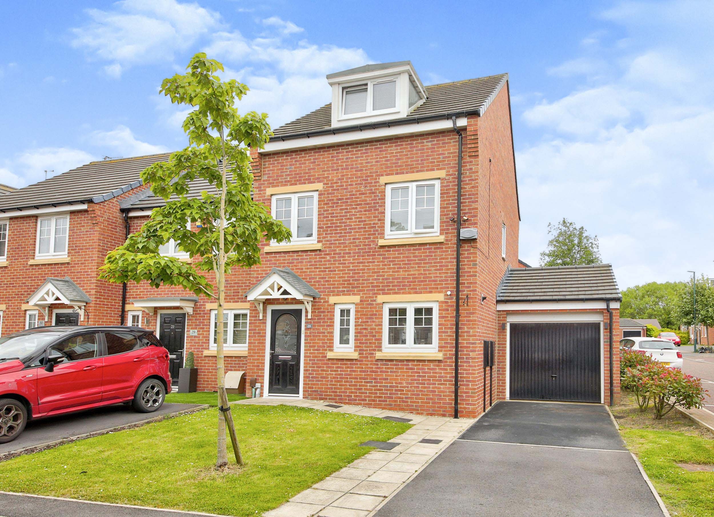 3 bedroom semidetached house for sale in Harton Court, South Shields