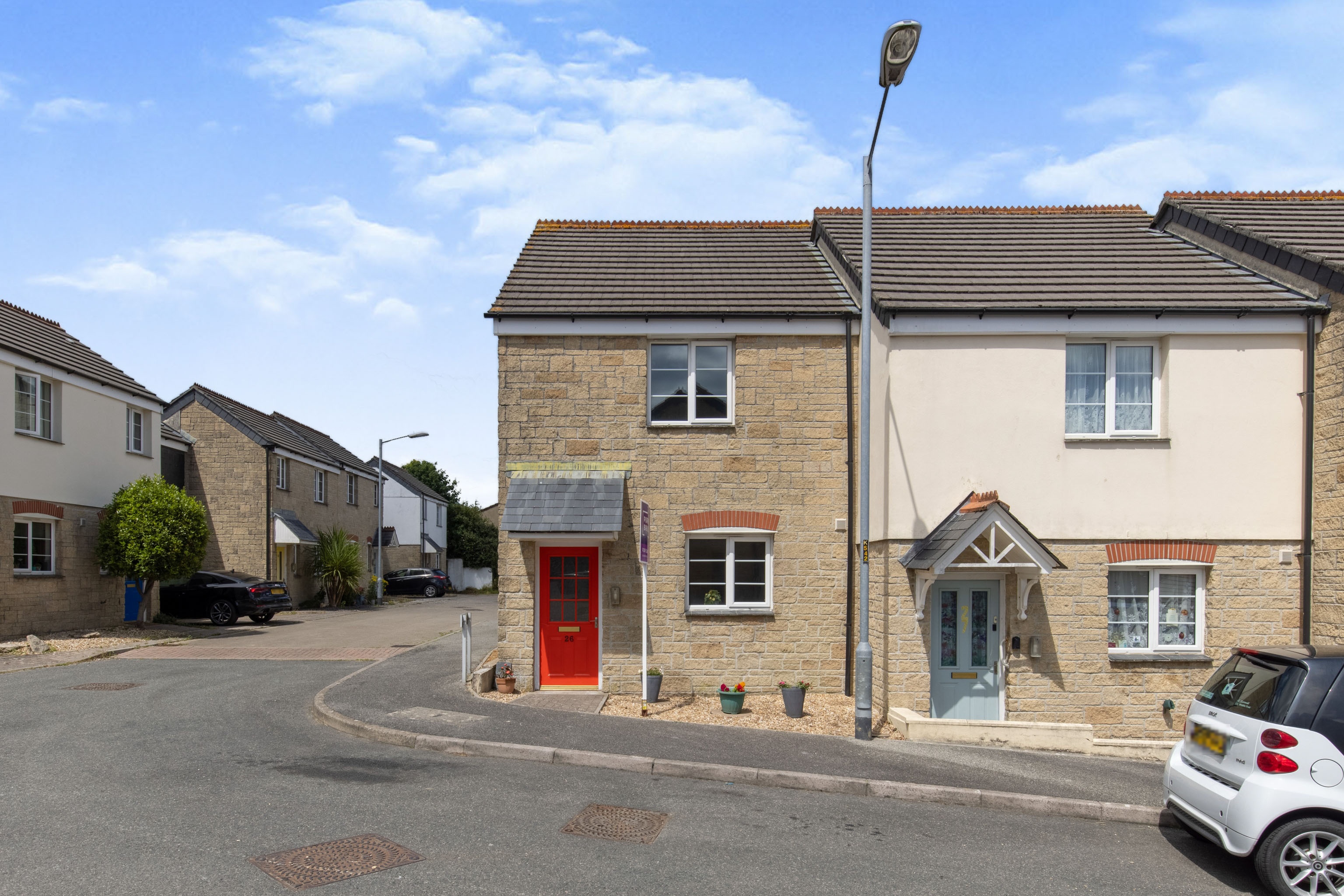 2 bedroom end of terrace house for sale in Rosina Way, St. Austell