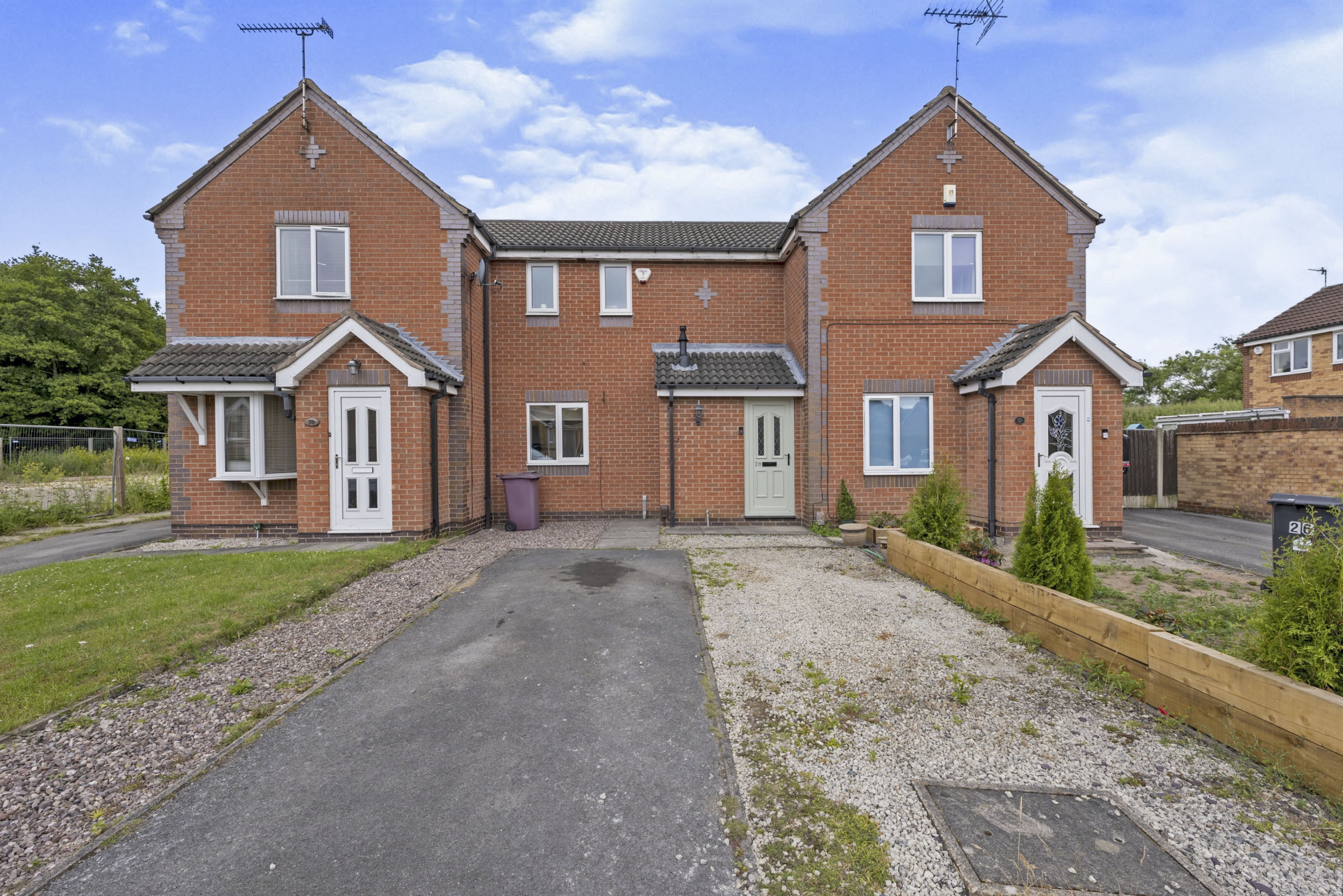 2 bedroom terraced house for sale in Dahlia Avenue, Alfreton, DE55 2JH
