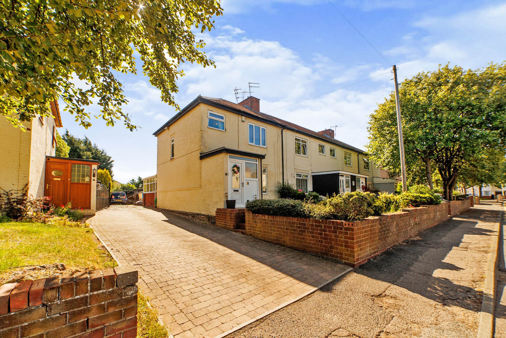3 bedroom terraced house for sale in Addison Road, East Boldon, NE36 0QY