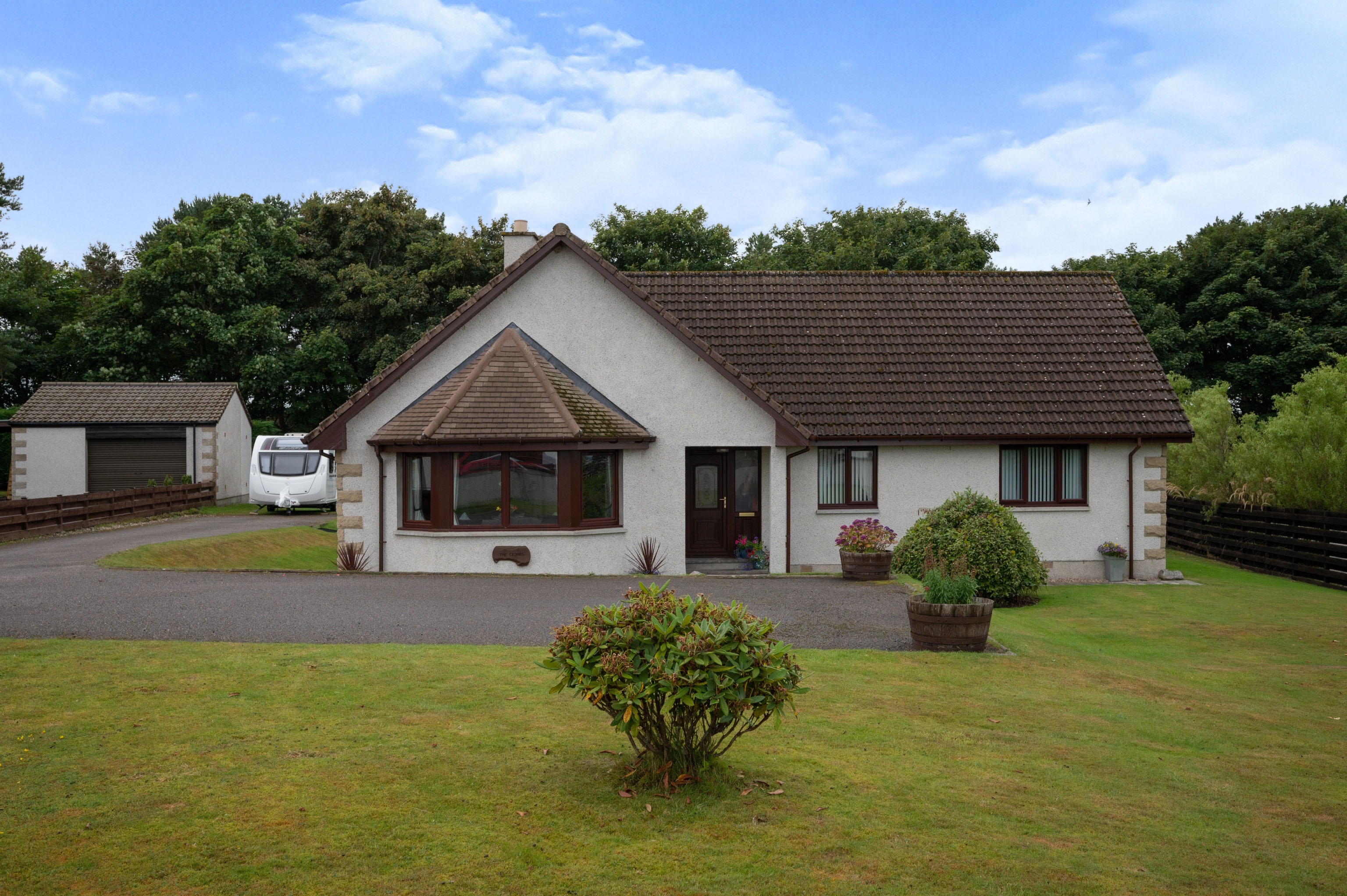 4 bedroom detached bungalow for sale in Newton, Tain, IV20 1RU