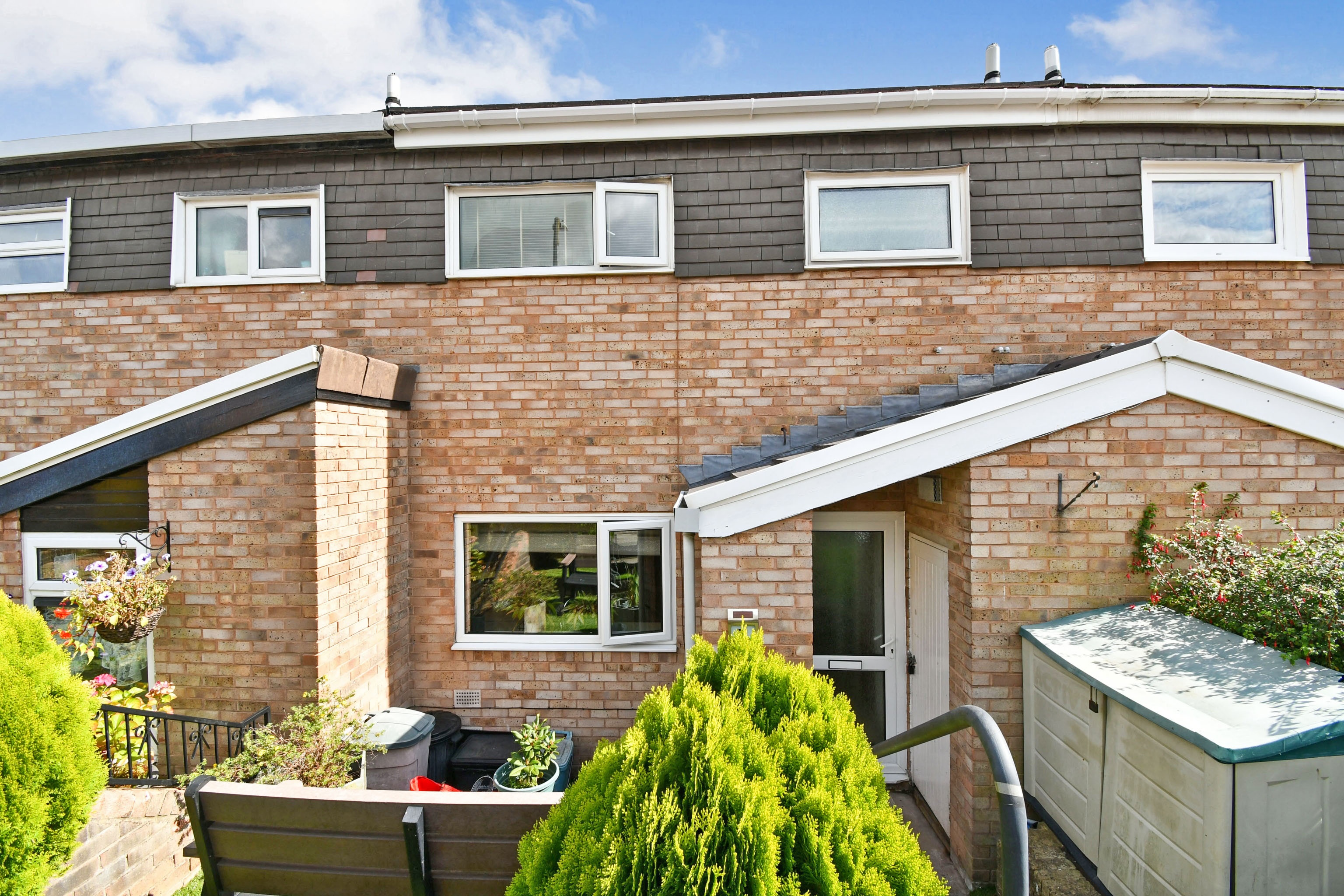 3 bedroom terraced house for sale in Dan Y Deri, Abergavenny, NP7 6PL