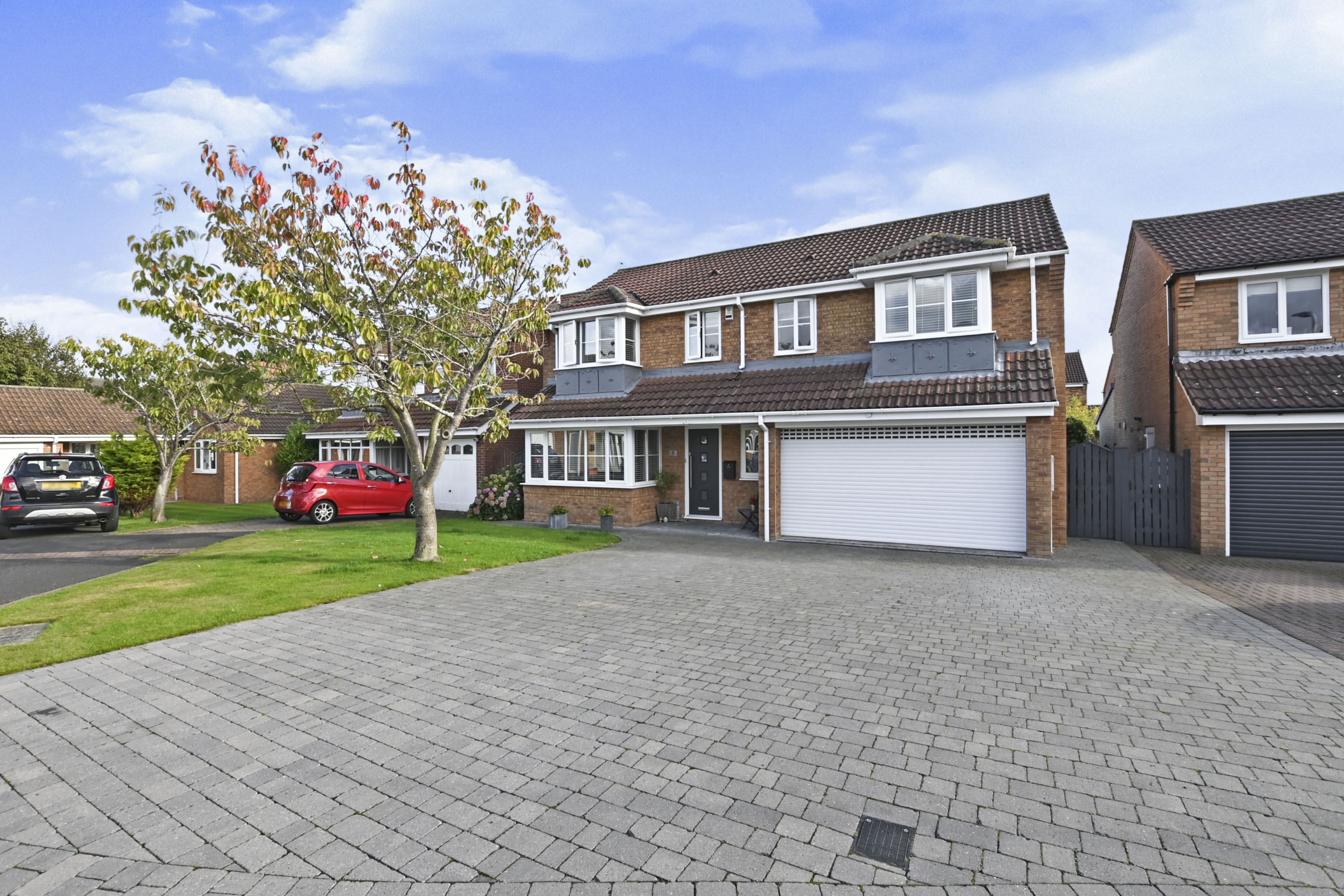 5 bedroom detached house for sale in Shotley Court, Ashington, NE63 8XY