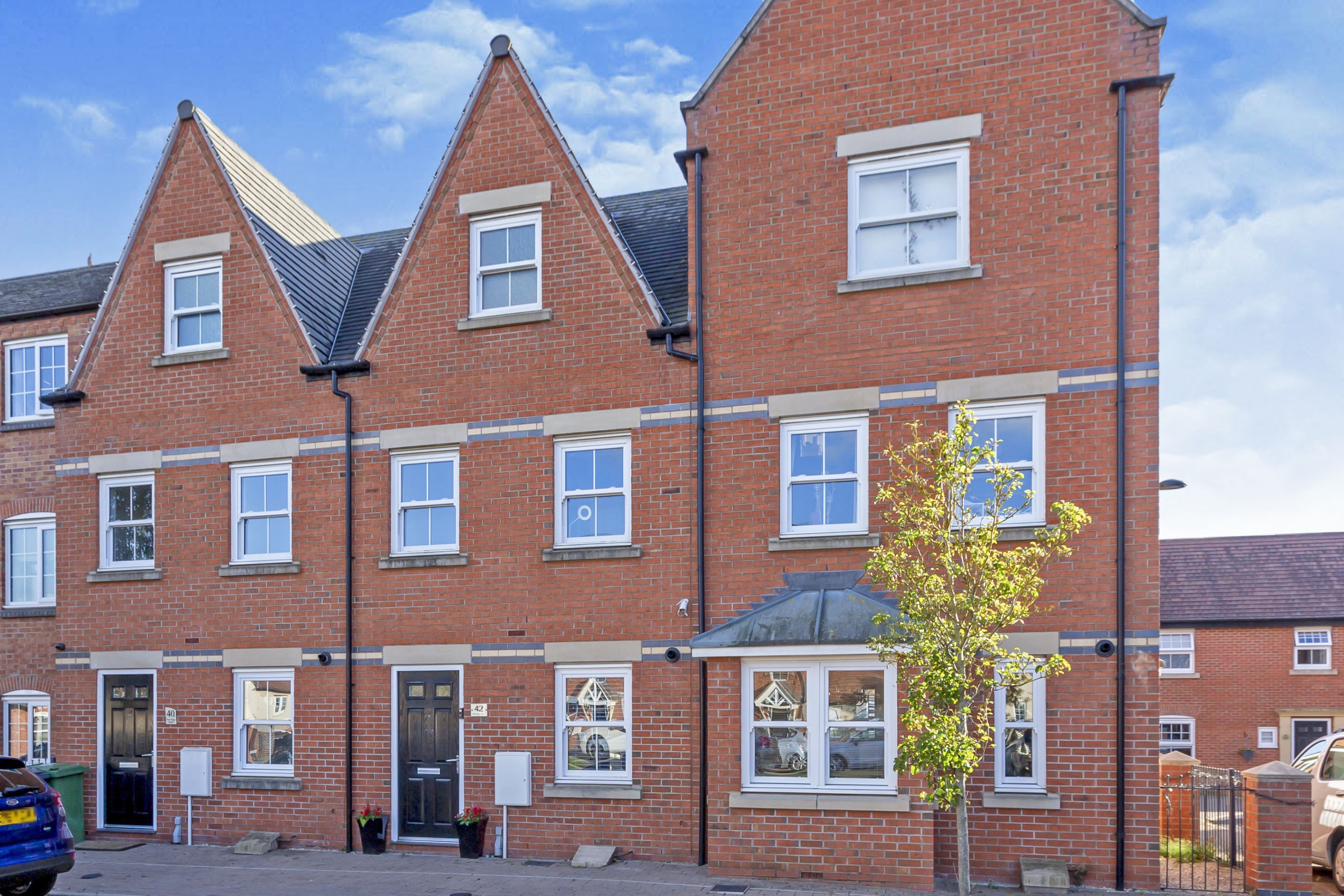 3 bedroom town house for sale in Nine Riggs Square, Birstall, Leicester, LE4 3NJ