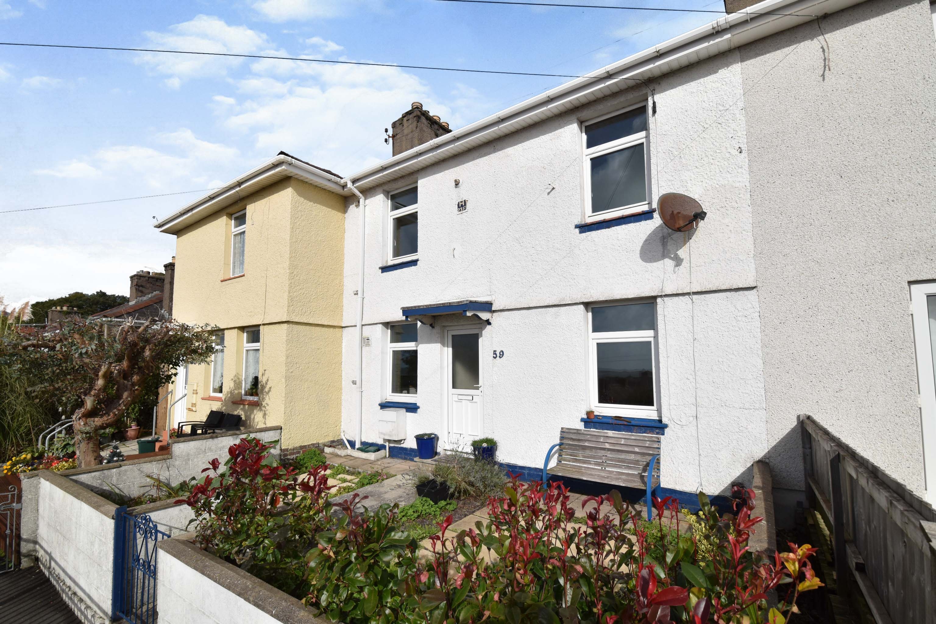 2 bedroom terraced house for sale in Grenfell Park Road, Swansea, SA1 8EY