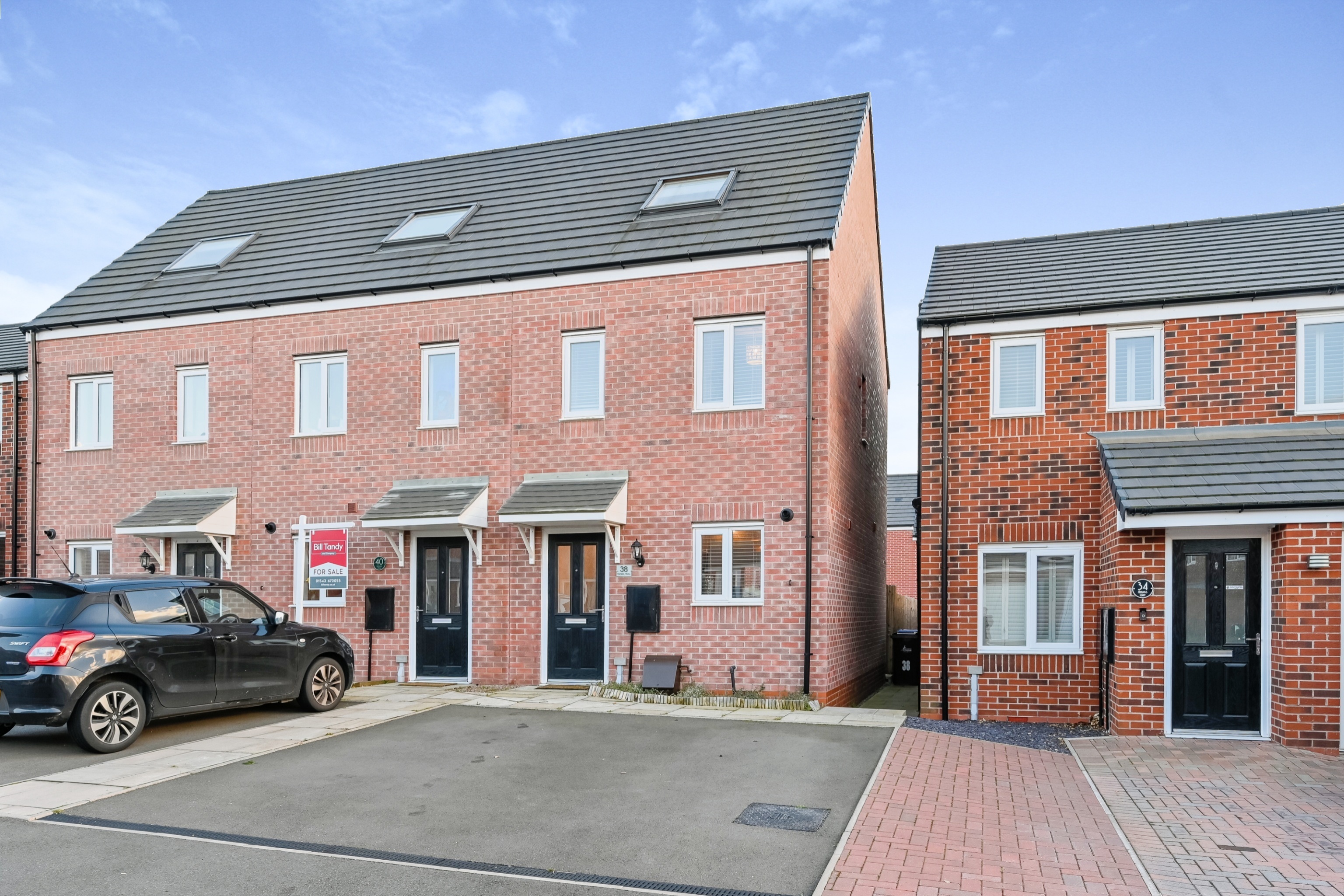 3 bedroom end of terrace house for sale in Miners Way, Hednesford