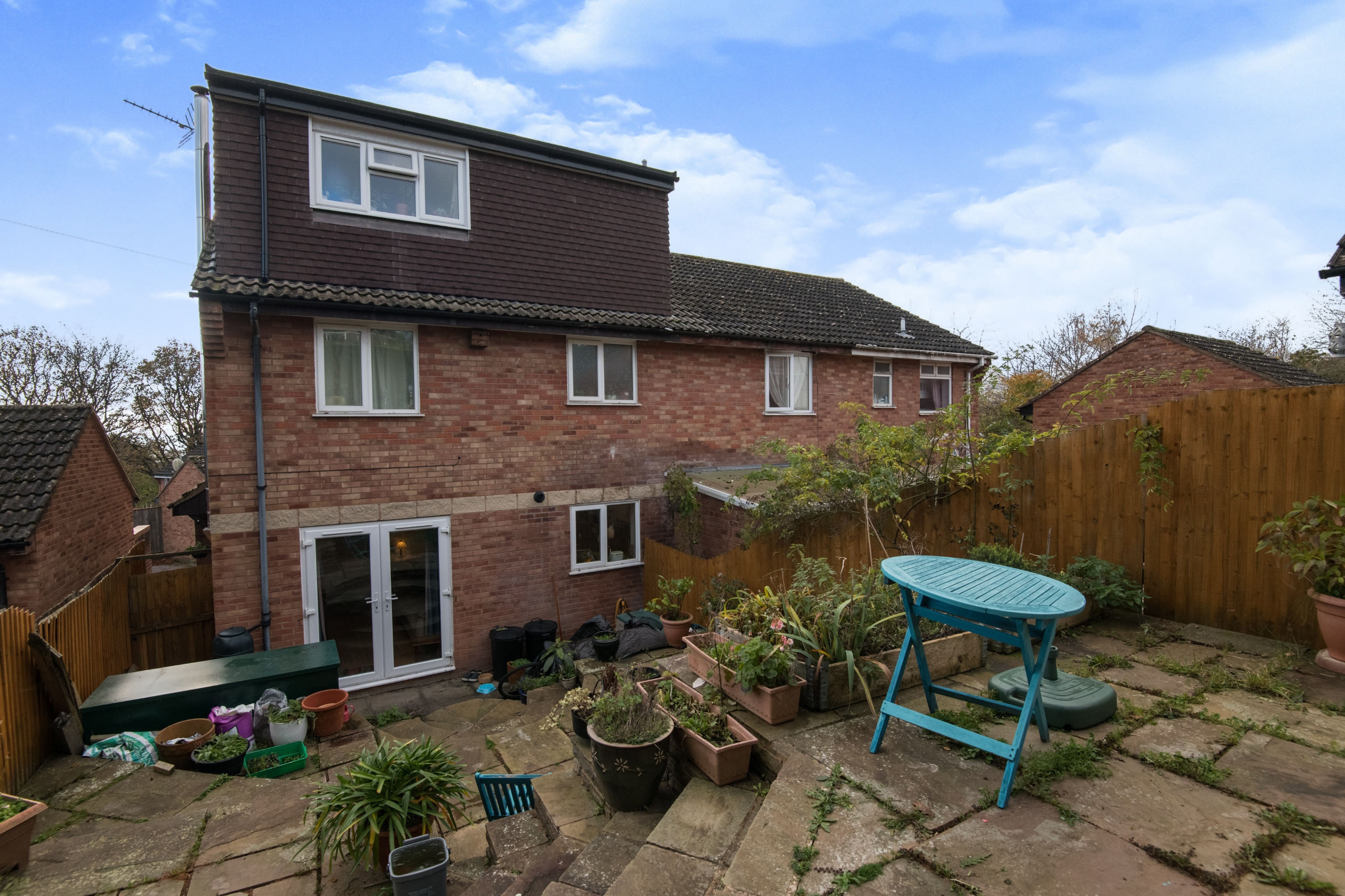 2 bedroom terraced house for sale in Uplands Drive, Exeter, EX4 7JZ