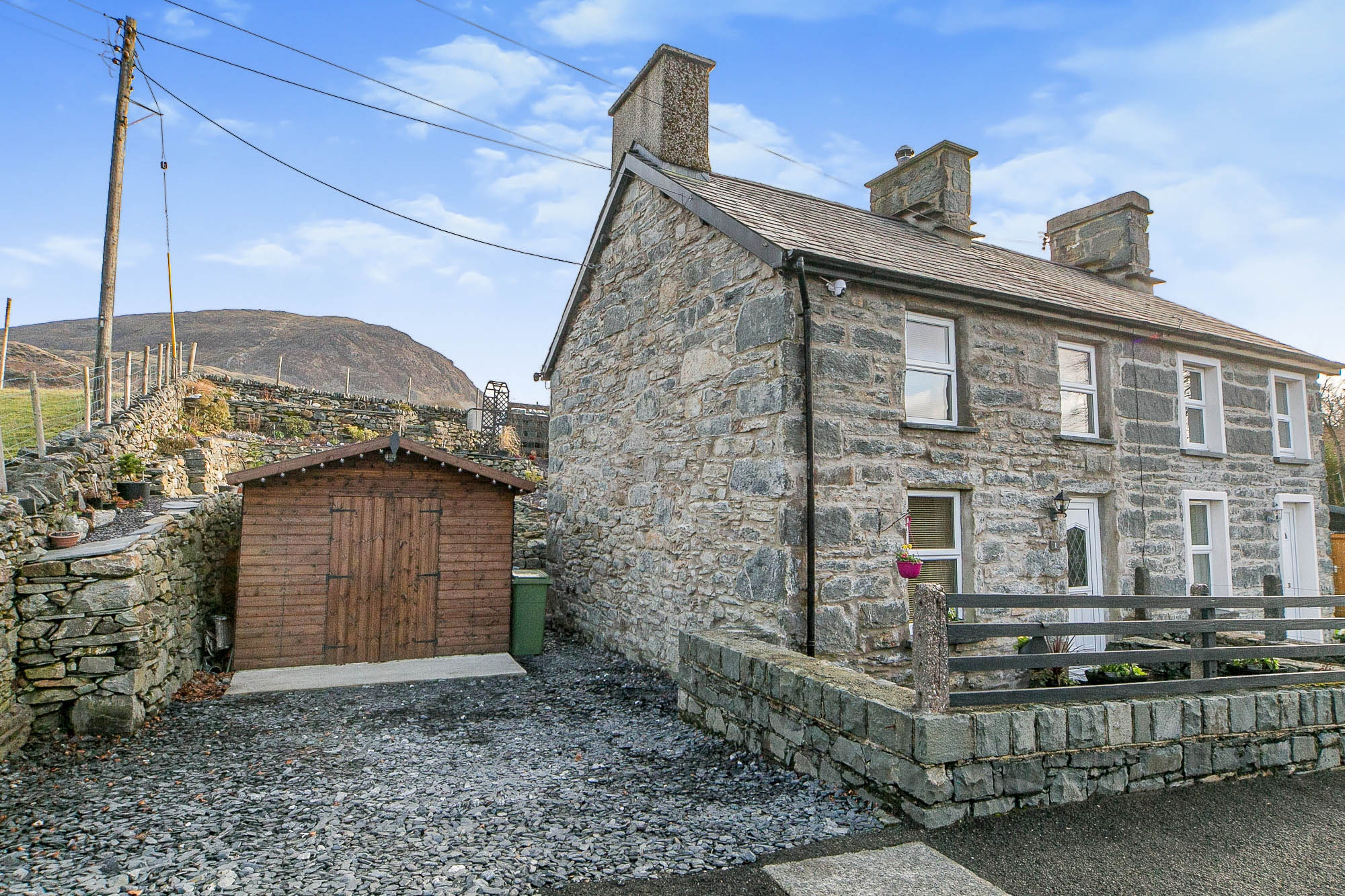 2 bedroom semidetached house for sale in Manod, Blaenau Ffestiniog