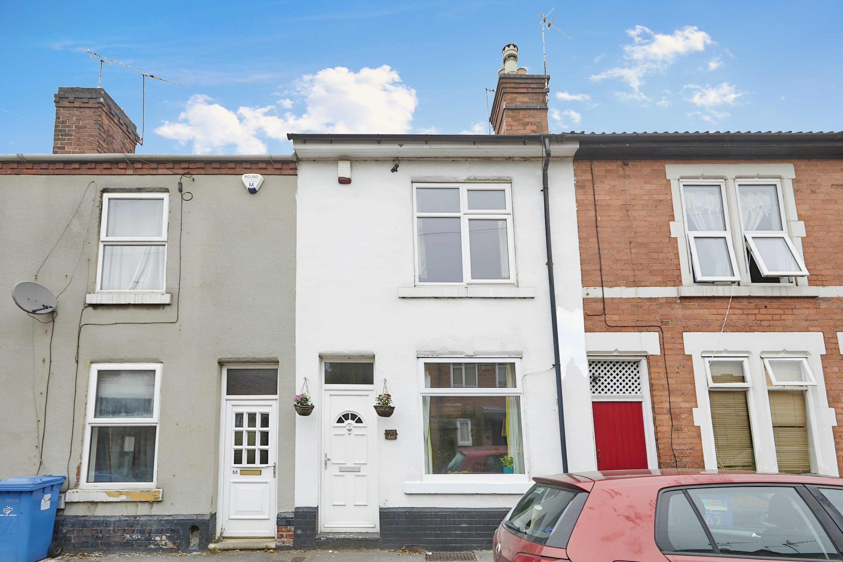 2 bedroom terraced house for sale in Markeaton Street, Derby, DE1 1DW