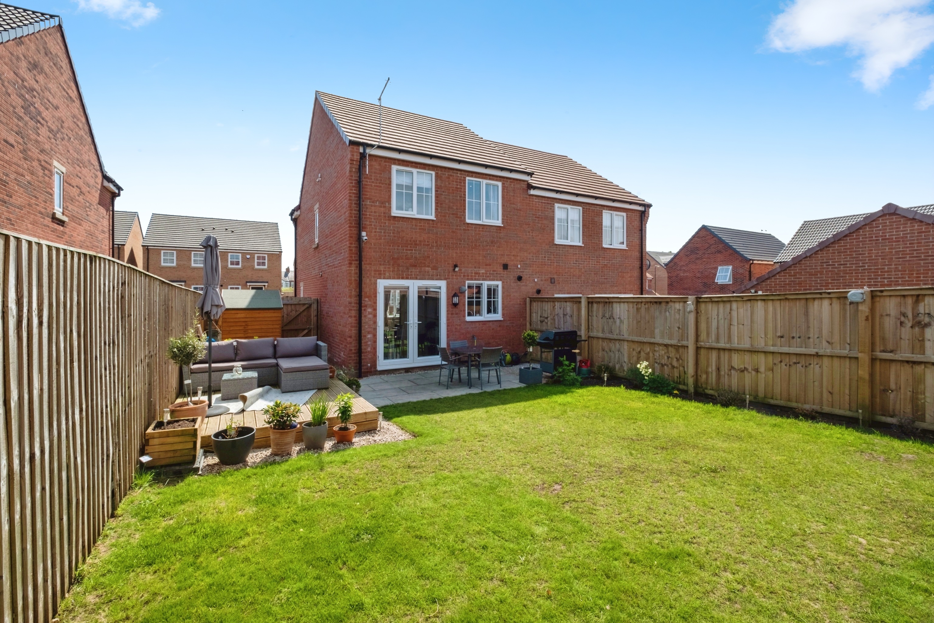 3 bedroom semi-detached house for sale in Almond Avenue, Barlborough ...