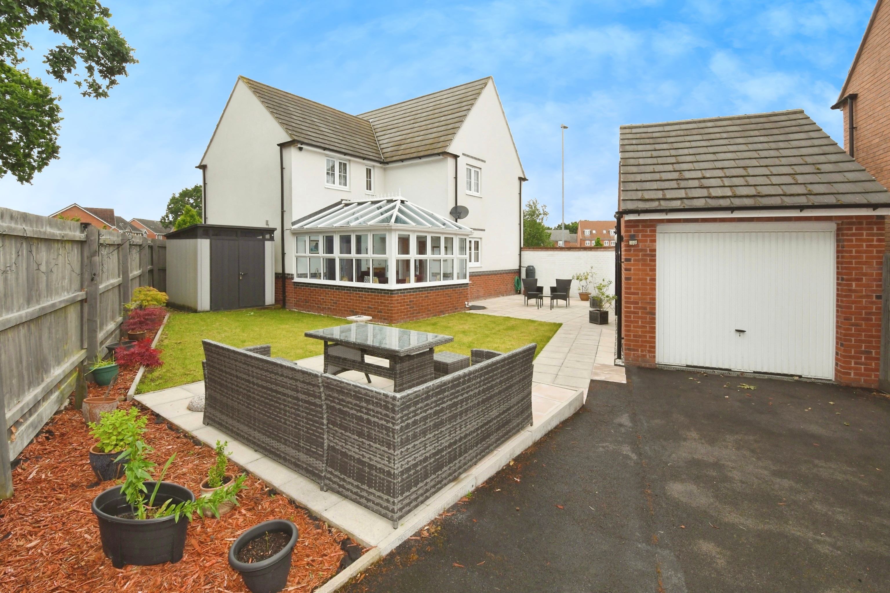 4 bedroom detached house for sale in Tiber Road, North Hykeham, Lincoln