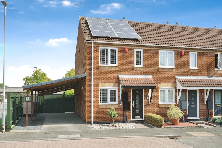 2 bedroom end of terrace house